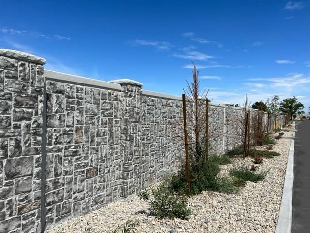 Precast Concrete Fencing in Utah